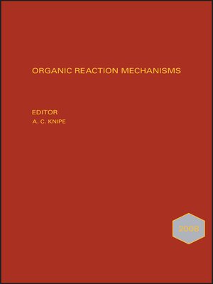 cover image of Organic Reaction Mechanisms, 2008